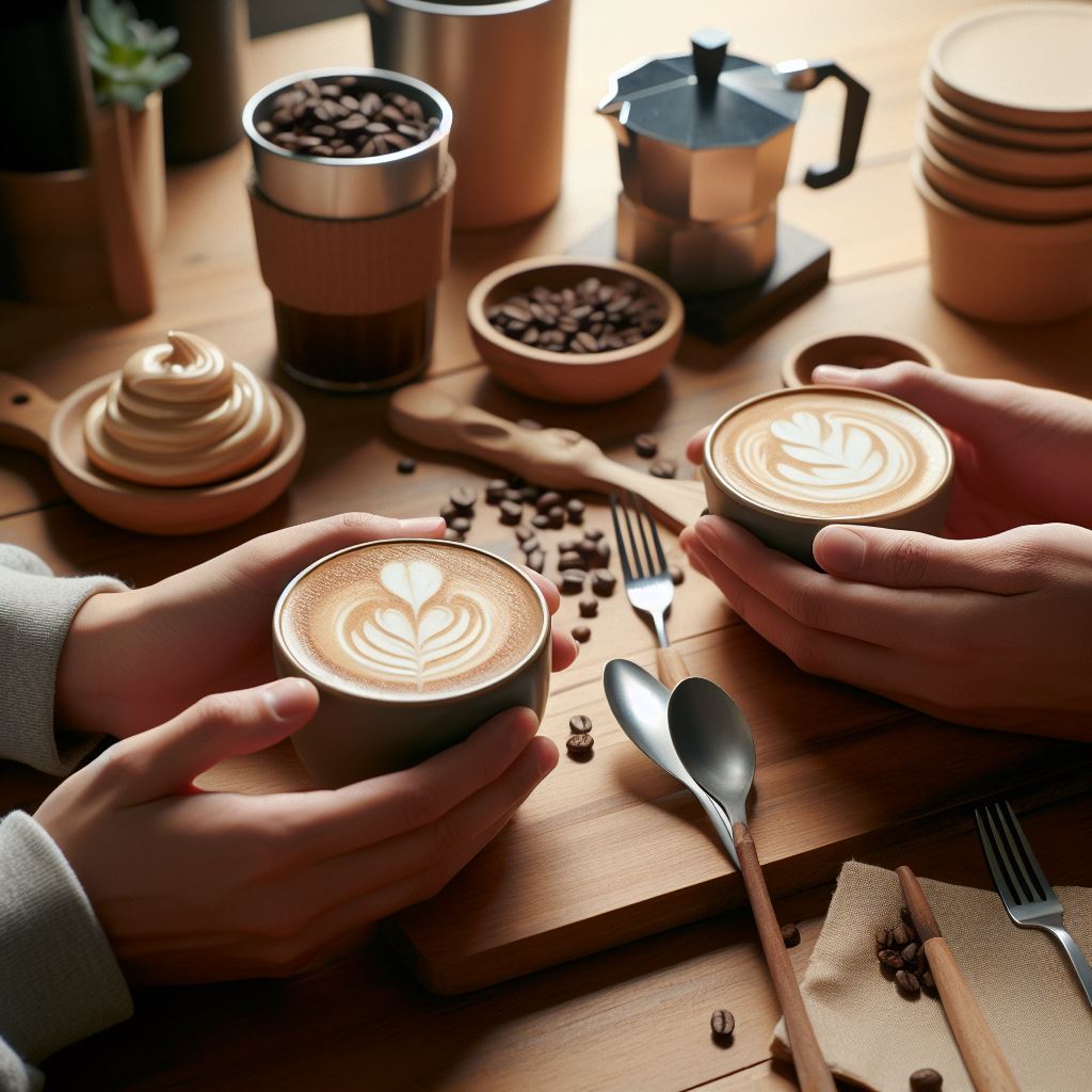 Latte Art in Flat Whites: A Creative Symphony on Your Palate