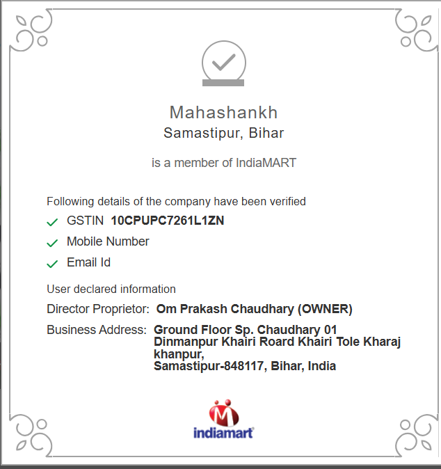 Mahashankh Design & Technology Documents 2 indiamart