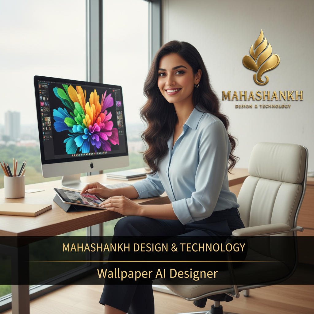 Buy Mahashankh wallpaper Design Bundles