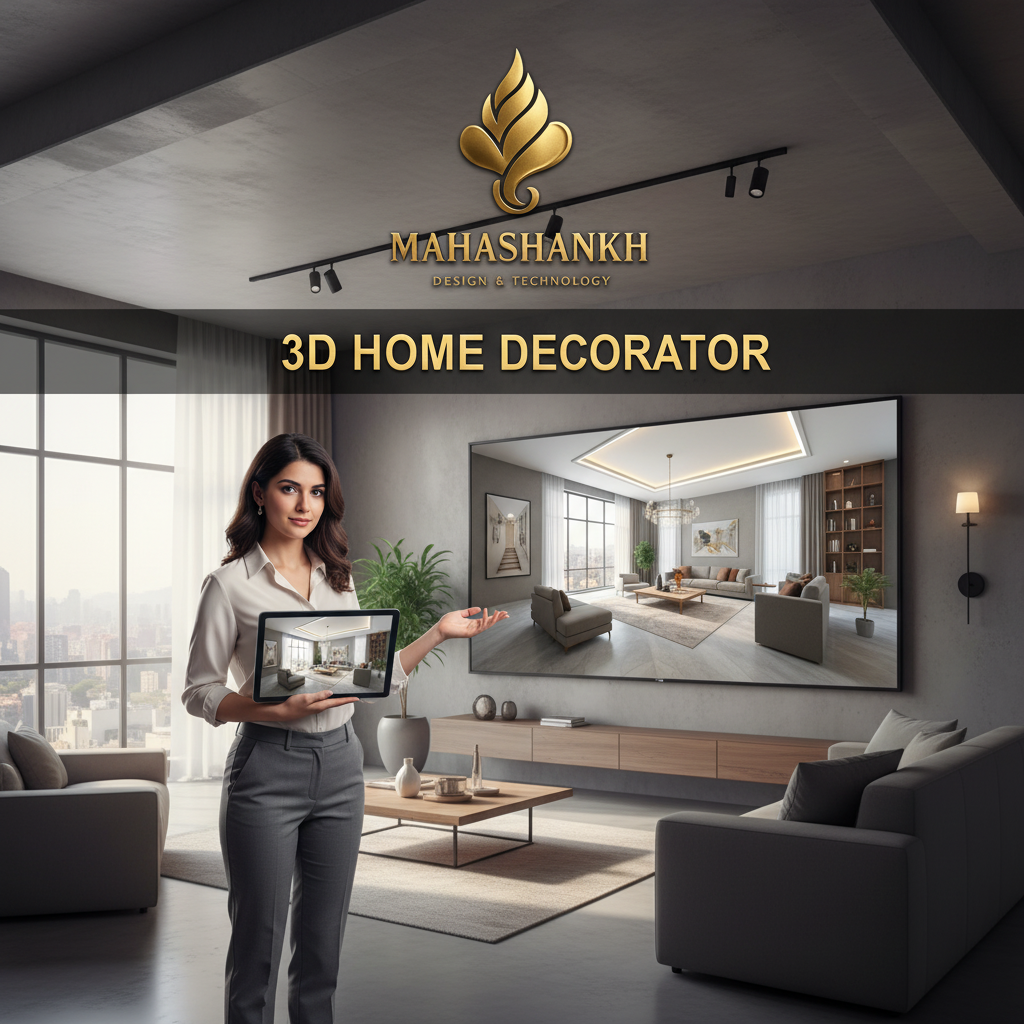 Mahashankh 3D Home Decorator AI
