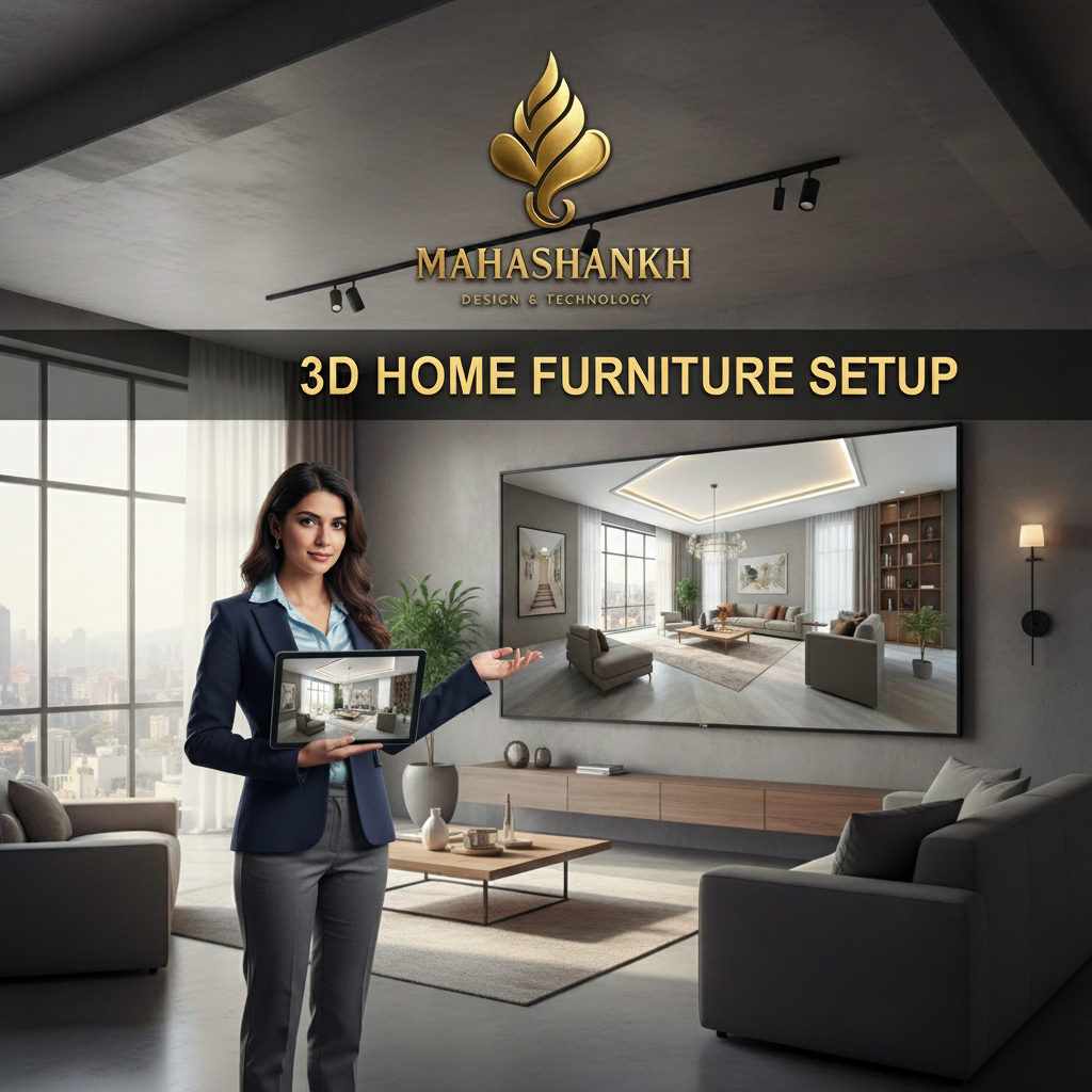 Mahashankh 3D Home Furnitures Setup AI